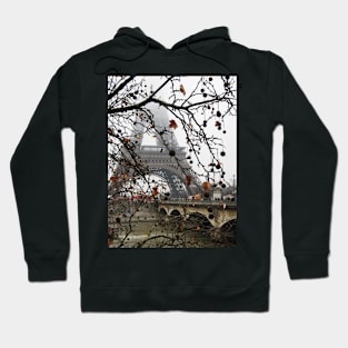 The Eiffel Tower in the Mist Hoodie